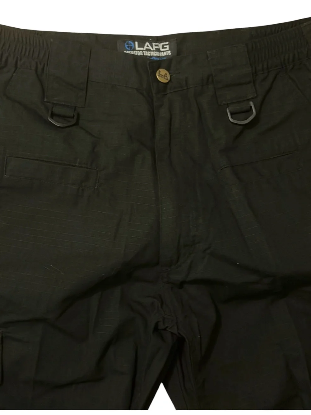 LAPG OPERATOR TACTICAL PANTS Men’s Black Cargo Work Pants